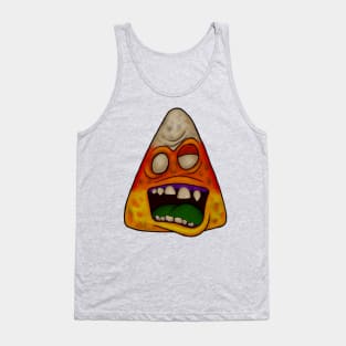 Creepy Candy Corn Tank Top